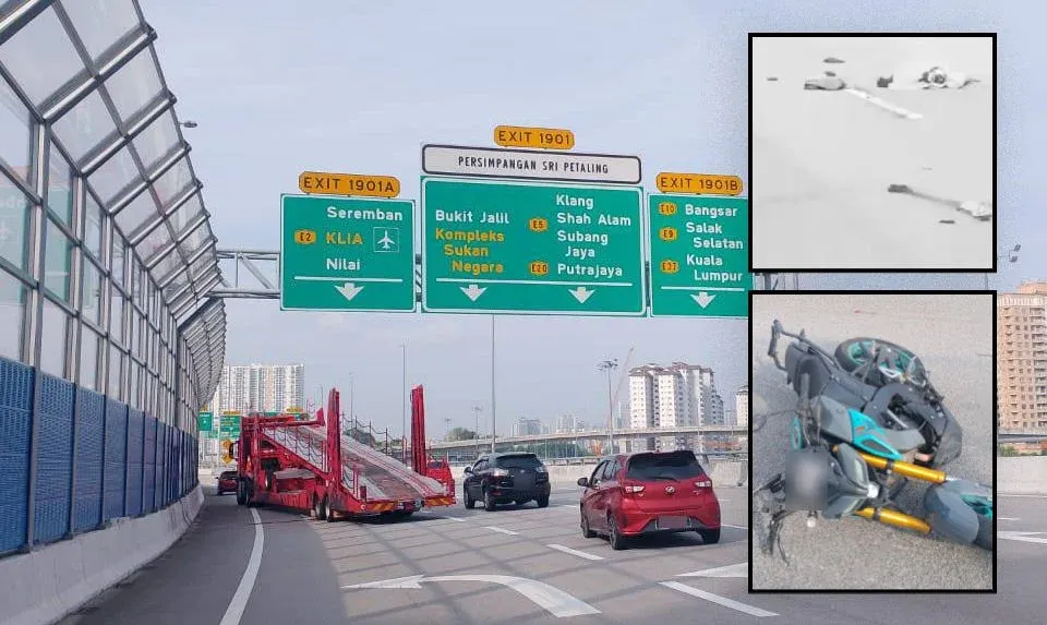 Penunggang motosikal maut dilanggar treler di SUKE