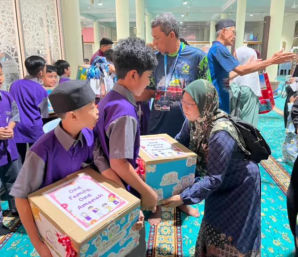 368 pelajar sertai Program Infak Kasih Ramadan, pupuk empati bantu asnaf