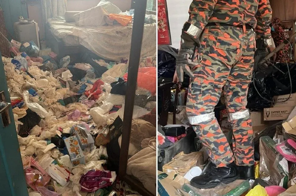 Wanita warga emas ditemui mati dalam rumah dipenuhi sampah