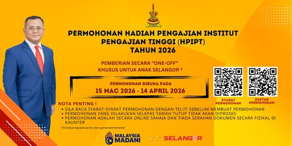 Permohonan HPIPT RM1,000 dibuka hingga 14 April