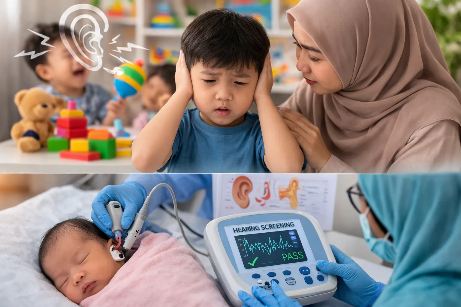 Masalah pendengaran jejas perkembangan anak, waspada penggunaan 'earbud'