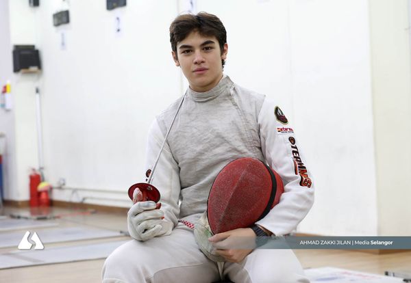 Meet Saif, Selangor's young fencer going for gold