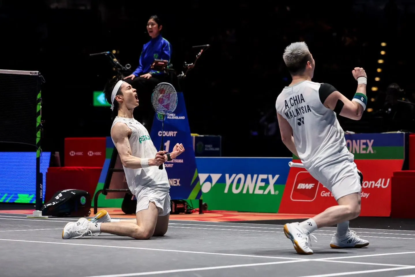 Aaron-Wooi Yik storm into All England men’s doubles final