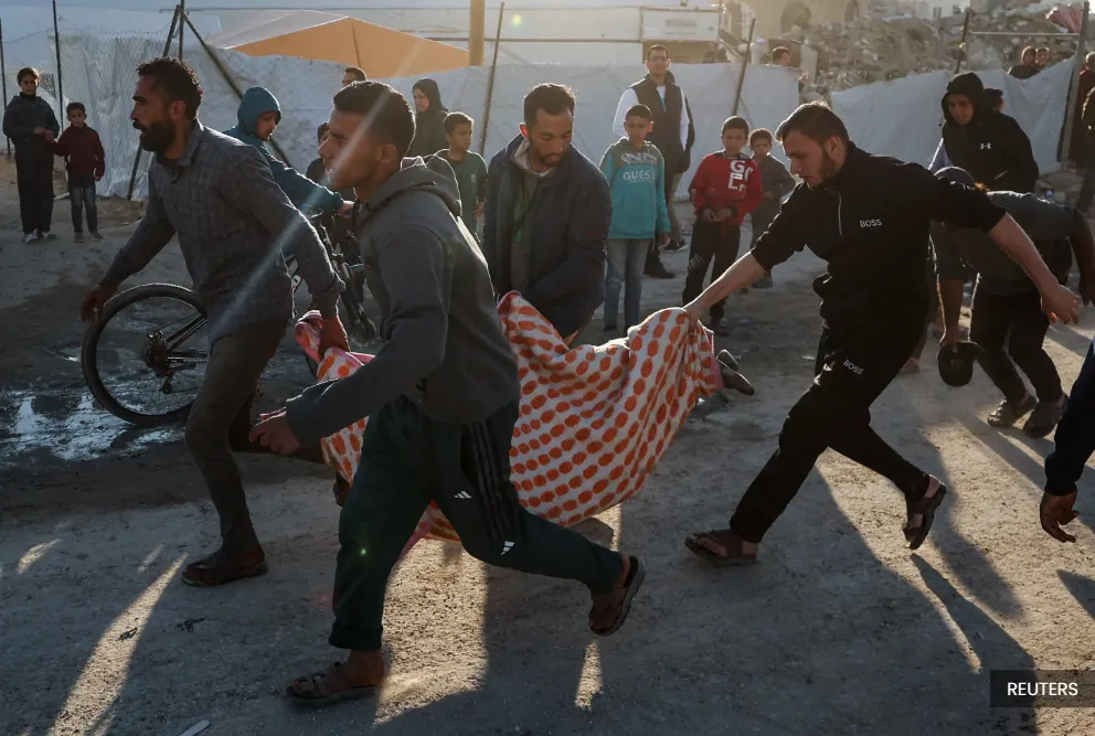 Israeli air, tank strikes kill six Palestinians in Gaza, medics say