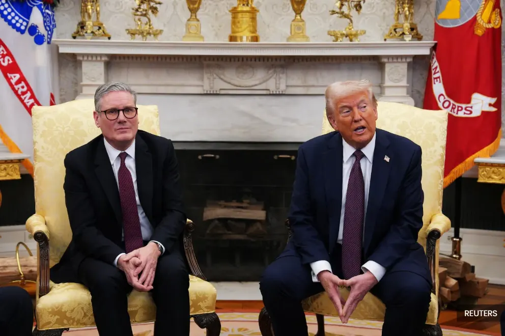 Trump slams Starmer — 'He is no Winston Churchill'