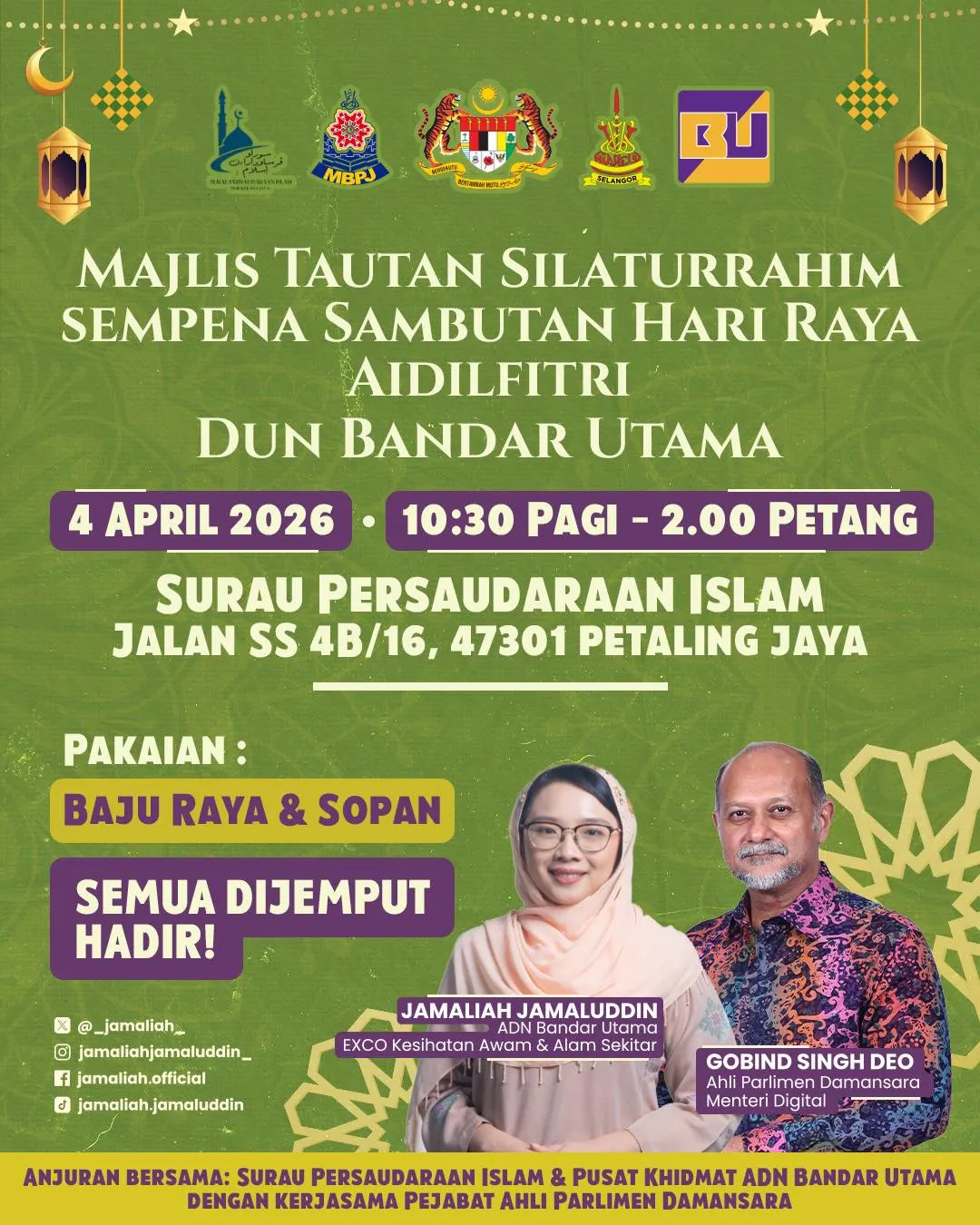 Majlis Tautan Silaturrahim pupuk kebersamaan komuniti Bandar Utama