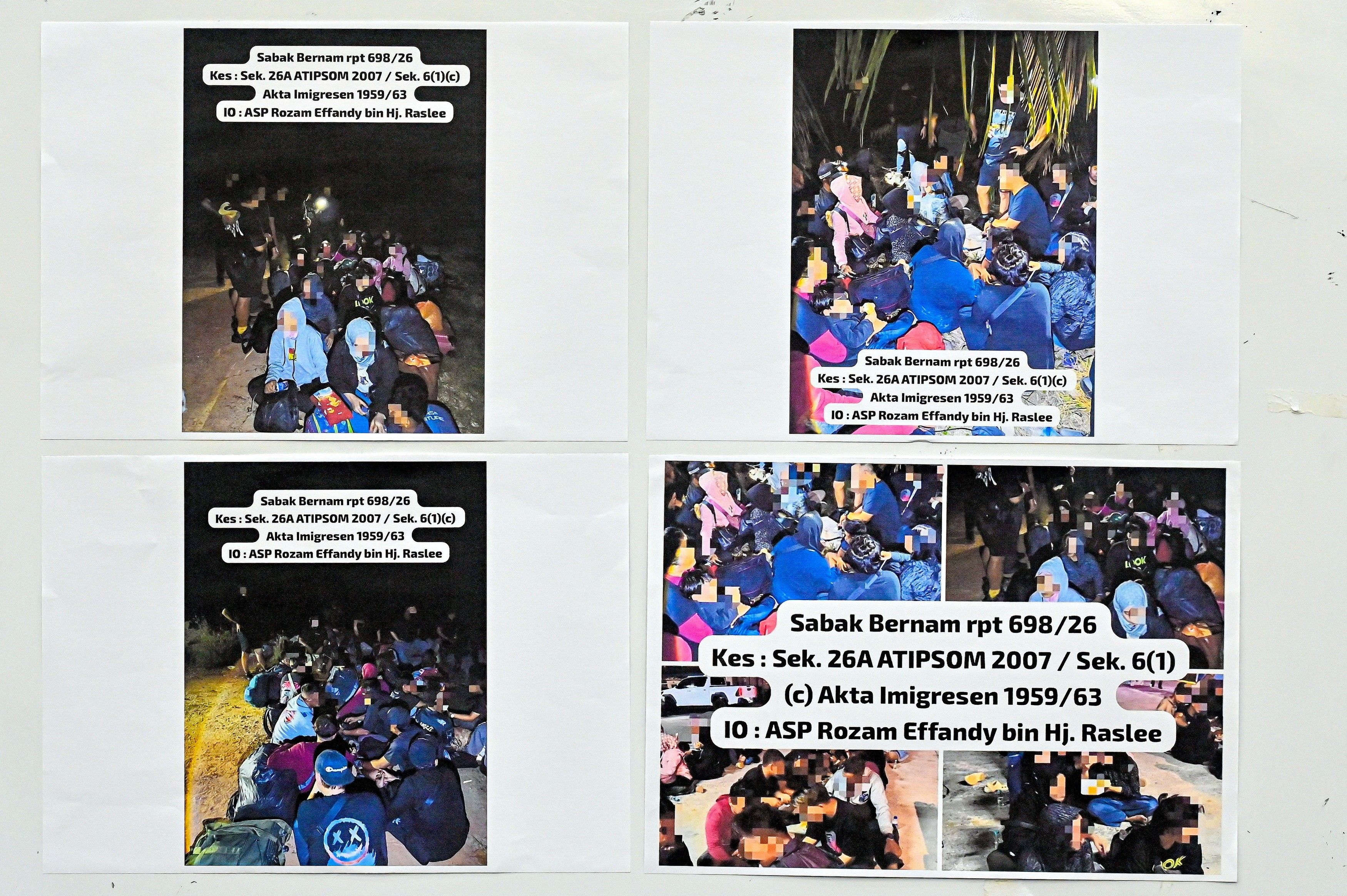 Polis tahan 41 PATI, seorang tekong darat warga tempatan