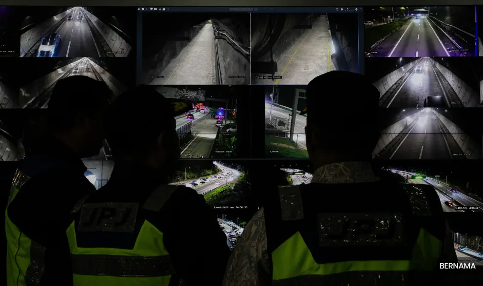 Smooth traffic flow on main highways to Klang Valley