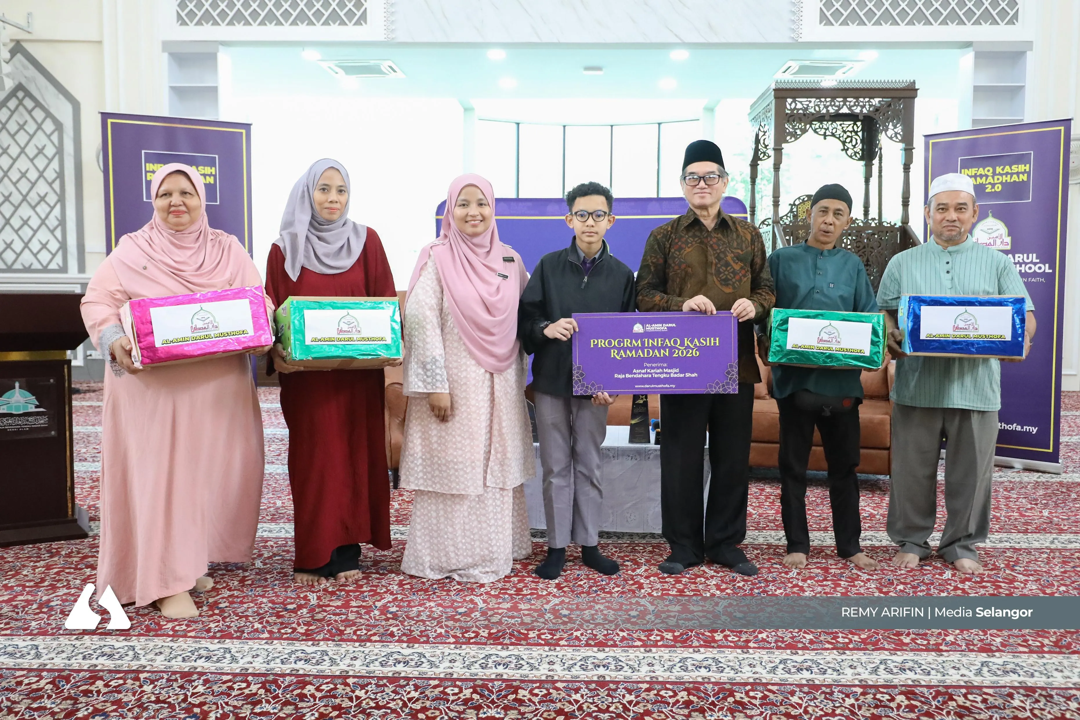 Program Infak Kasih Ramadan didik pelajar semangat berkongsi