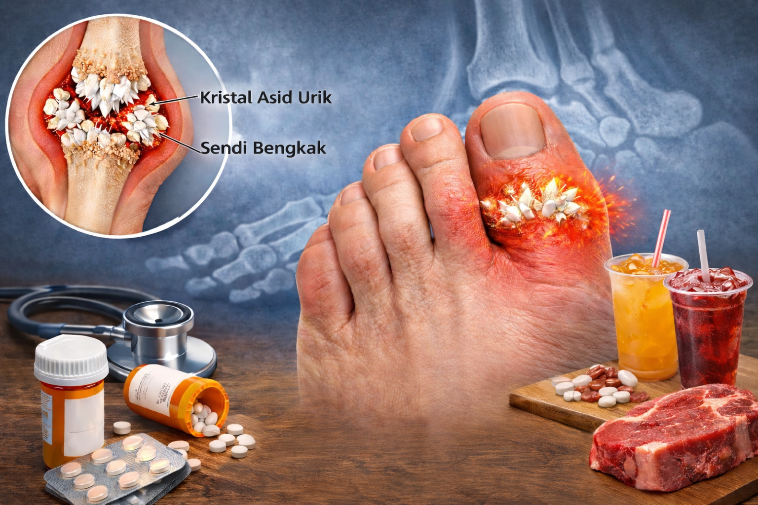 含糖饮料增高通风患病率？ 专家警告：通风正趋向年轻化！