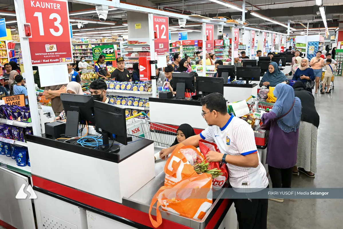 Tingkat disiplin kewangan sepanjang Syawal