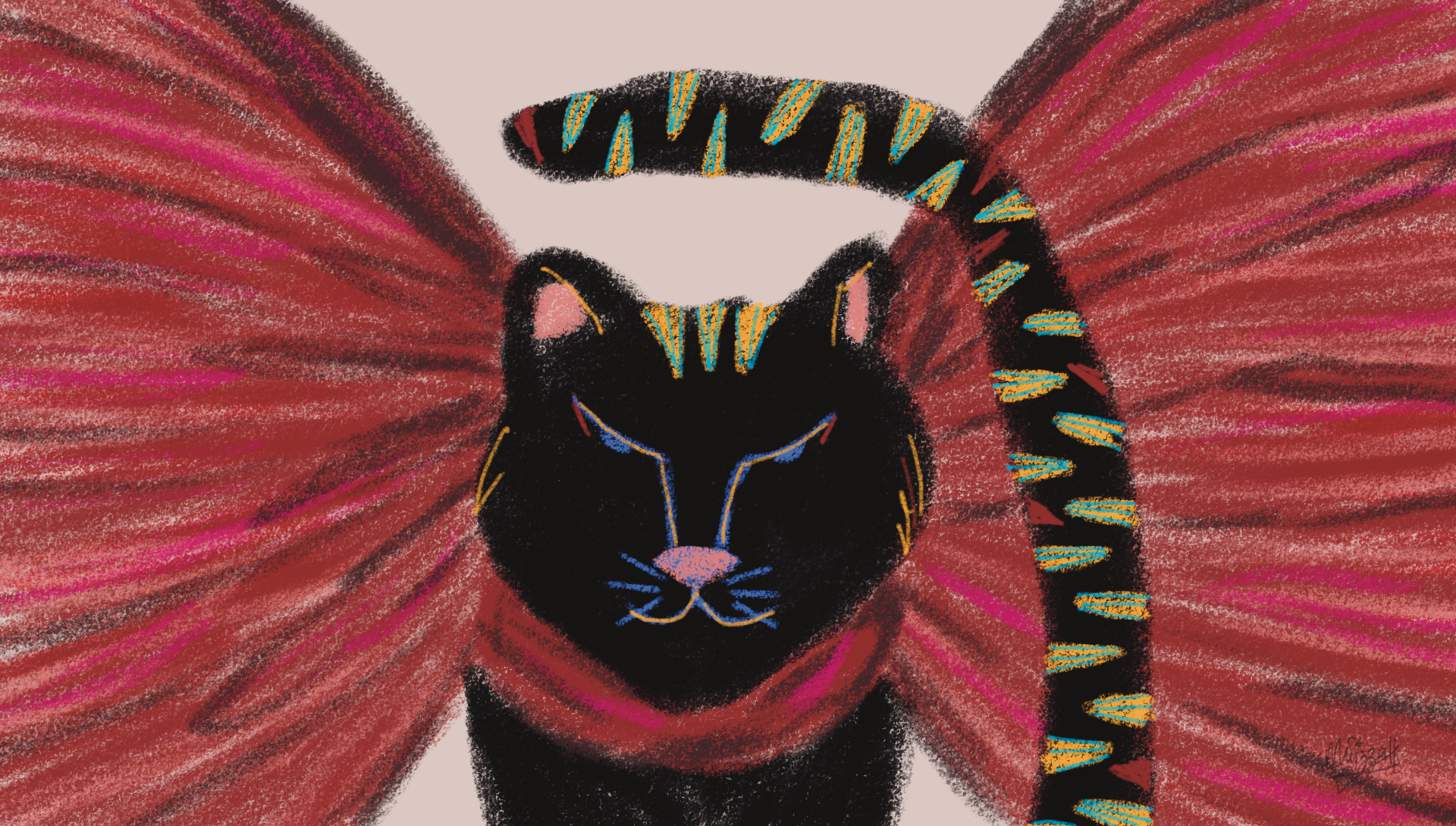 Melukis Harimau Menjadi Kucing