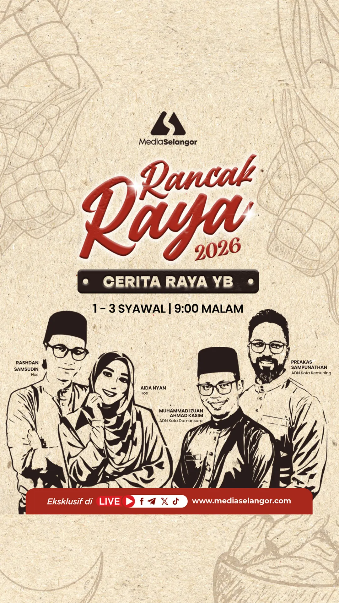 Rancak Raya 2026: Cerita Raya YB