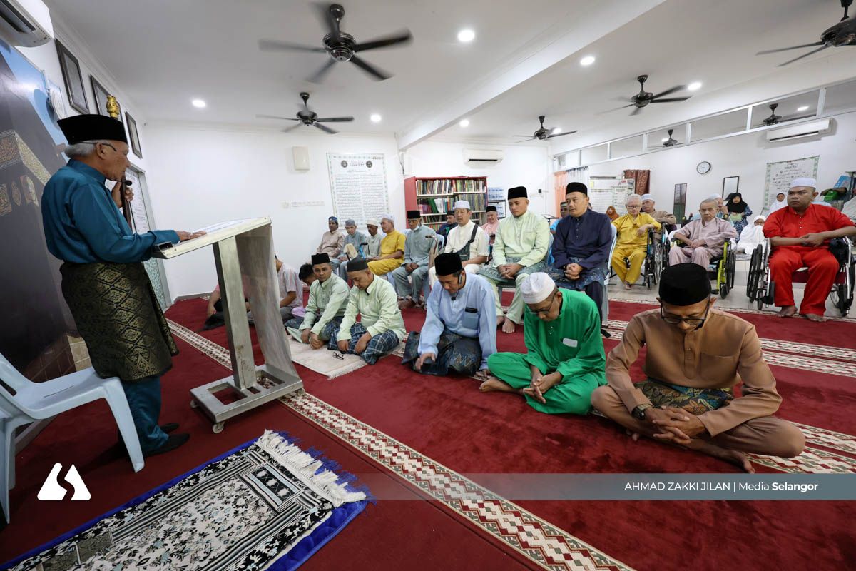 Lebaran tanpa keluarga, namun tidak sunyi di Rumah Jagaan Mahmudah