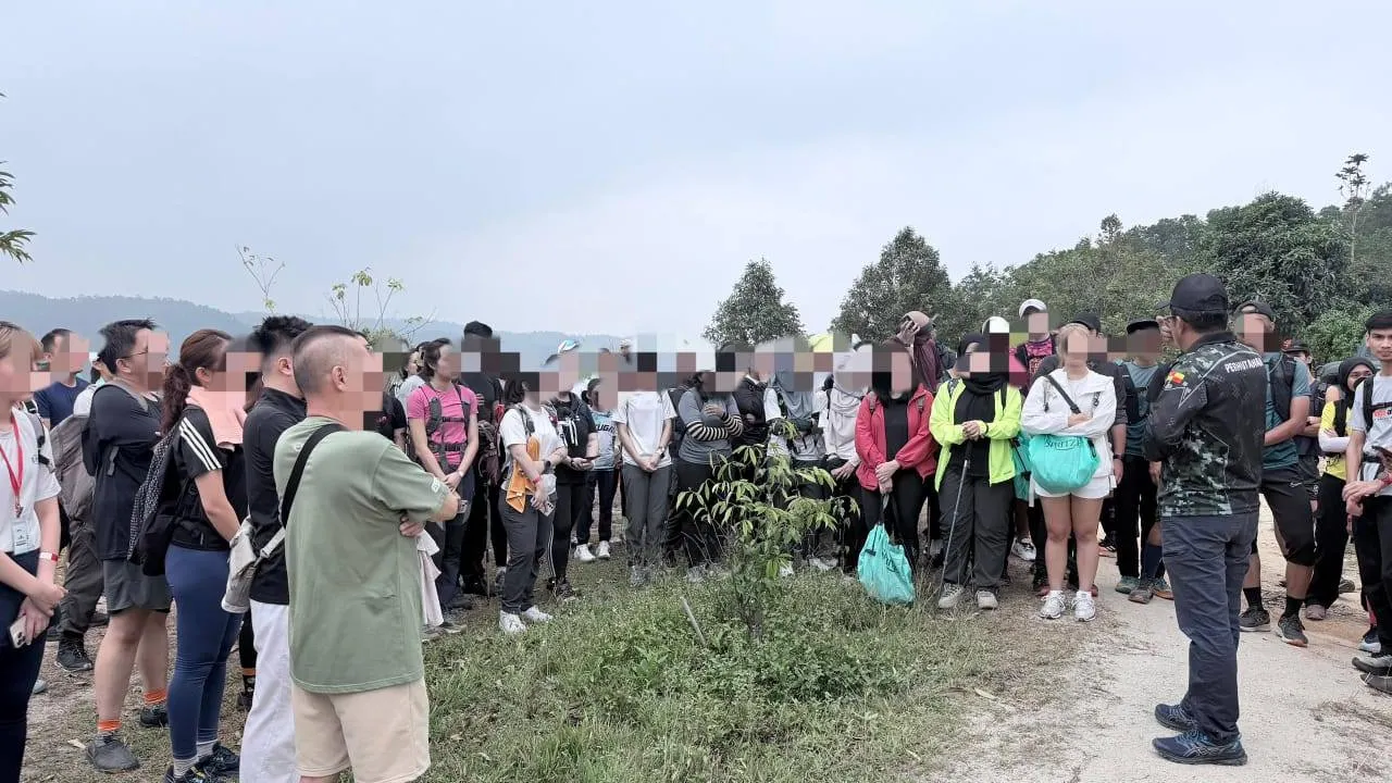 92 individu ditahan sertai aktiviti tanpa permit di hutan simpan Gombak