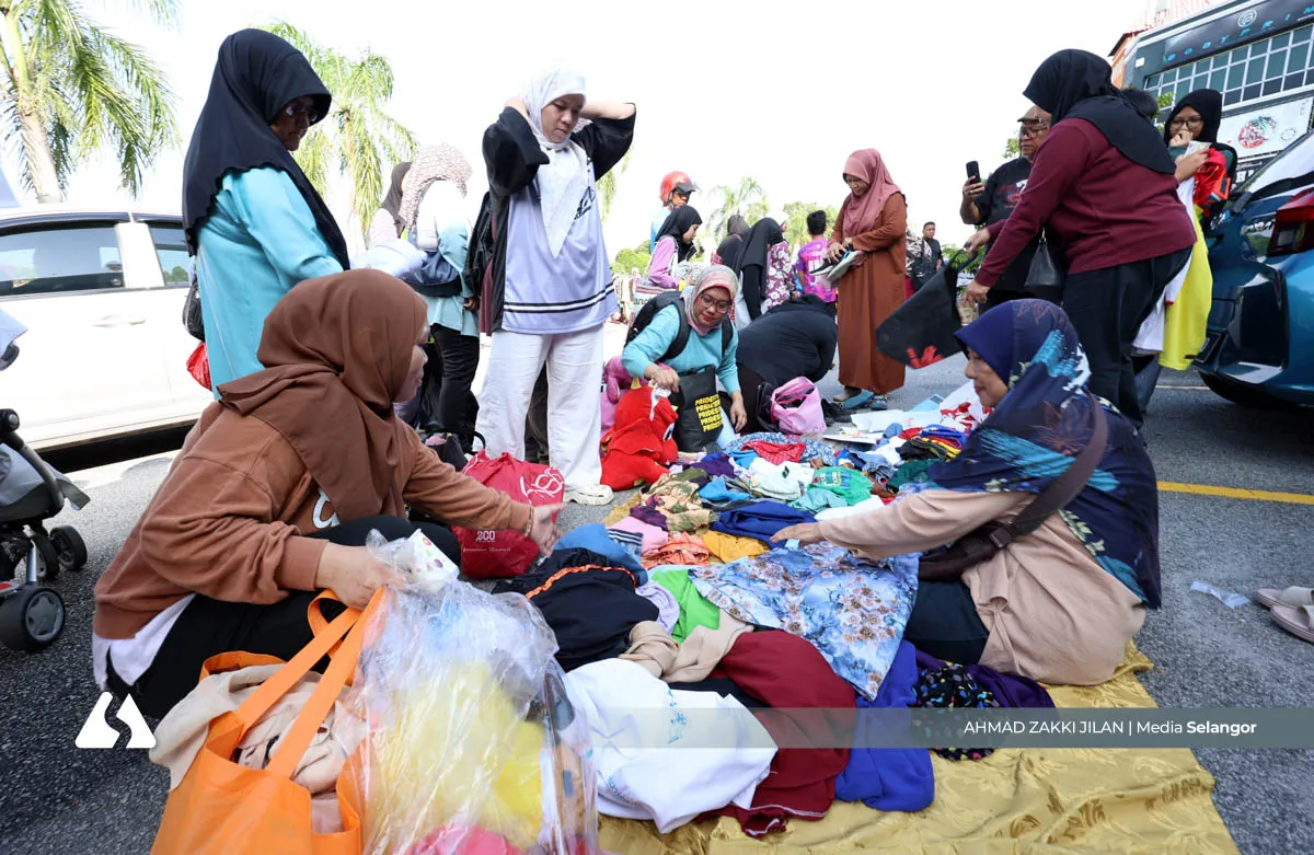 “Sharing Is Caring” di Pasar Percuma dan Raya BBBC