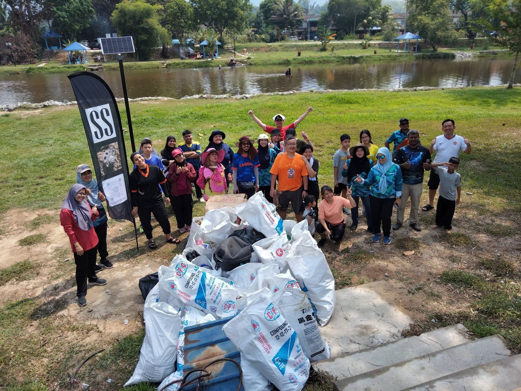 Hampir 220 kg sisa dikutip di Sungai Alor Lempah, MPHS pertingkat usaha pelihara alam