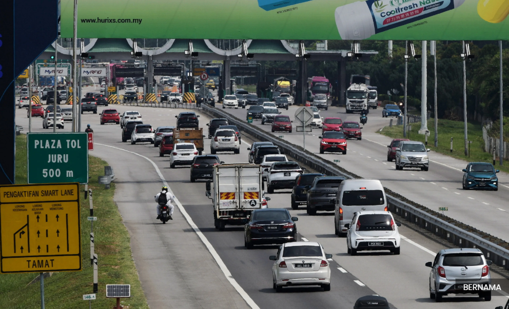 今早多起交通事故 大道行驶放缓