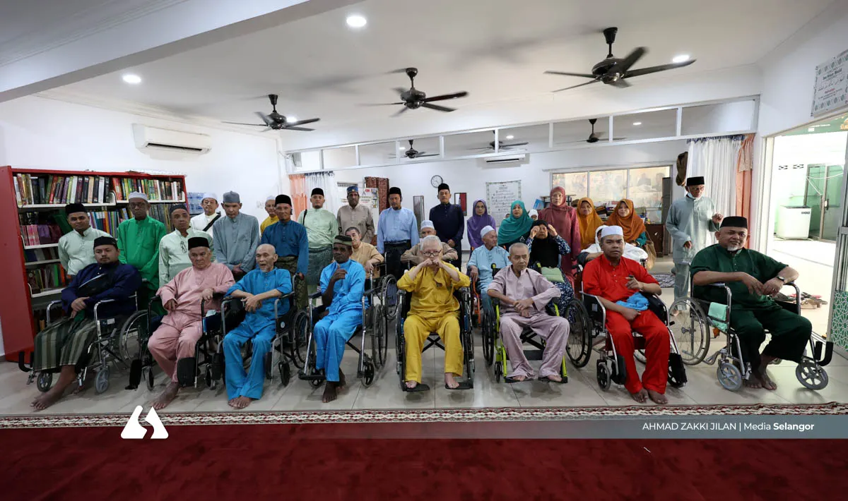 Lebaran tanpa keluarga, namun tidak sunyi di Rumah Jagaan Mahmudah