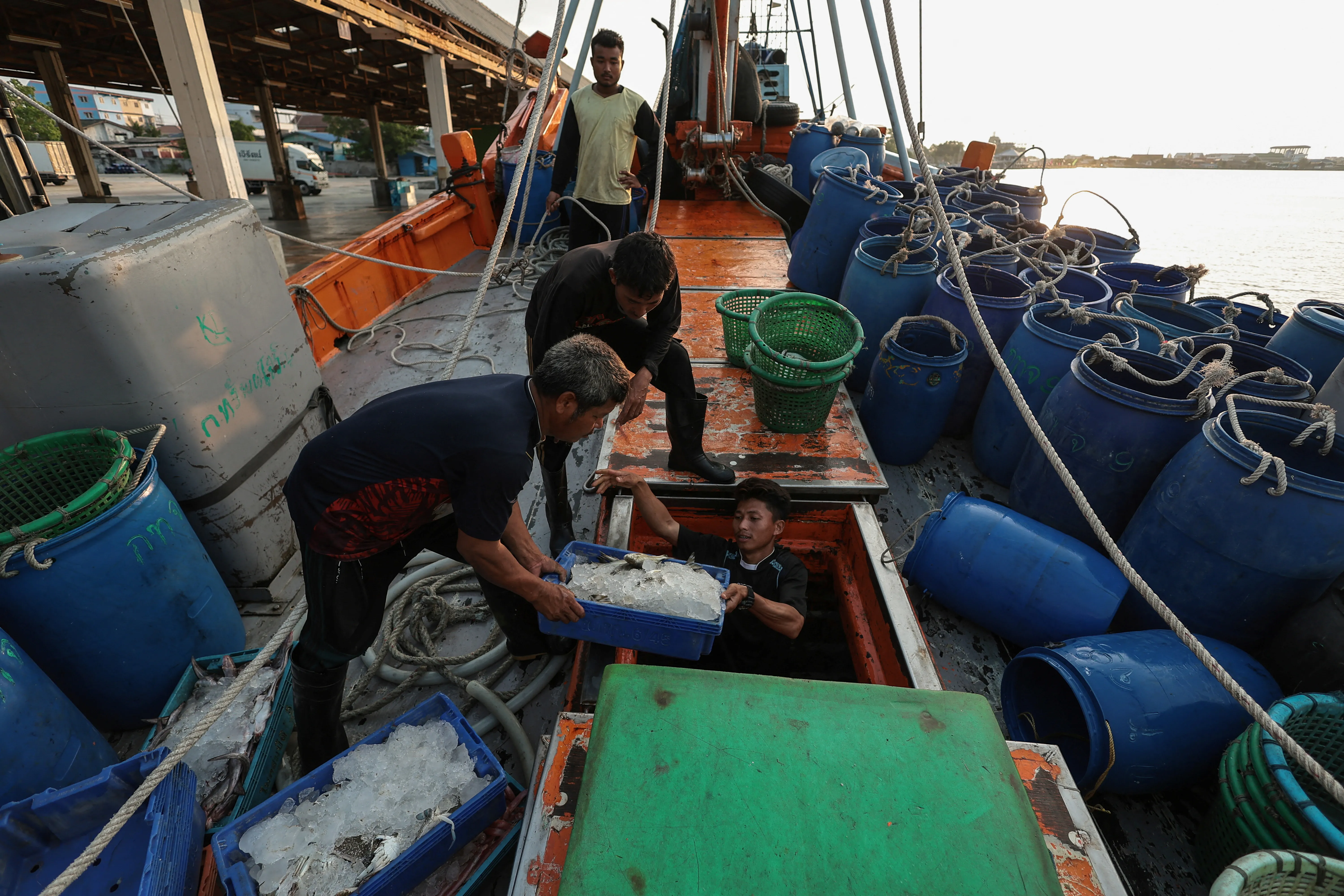 Thai fishing industry nears standstill as Gulf conflict pushes up fuel costs