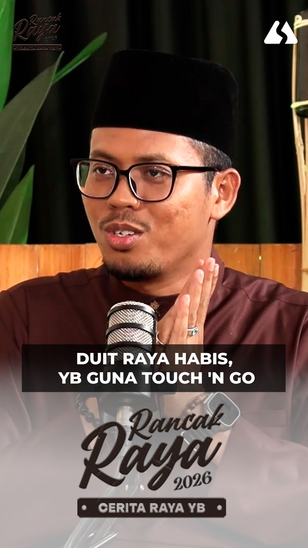 Duit raya habis, YB terpaksa guna Touch 'n Go