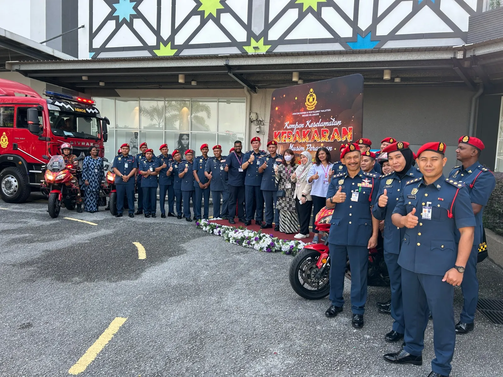 开斋节仅20%消拯员休假   雪州38消拯局全天候待命