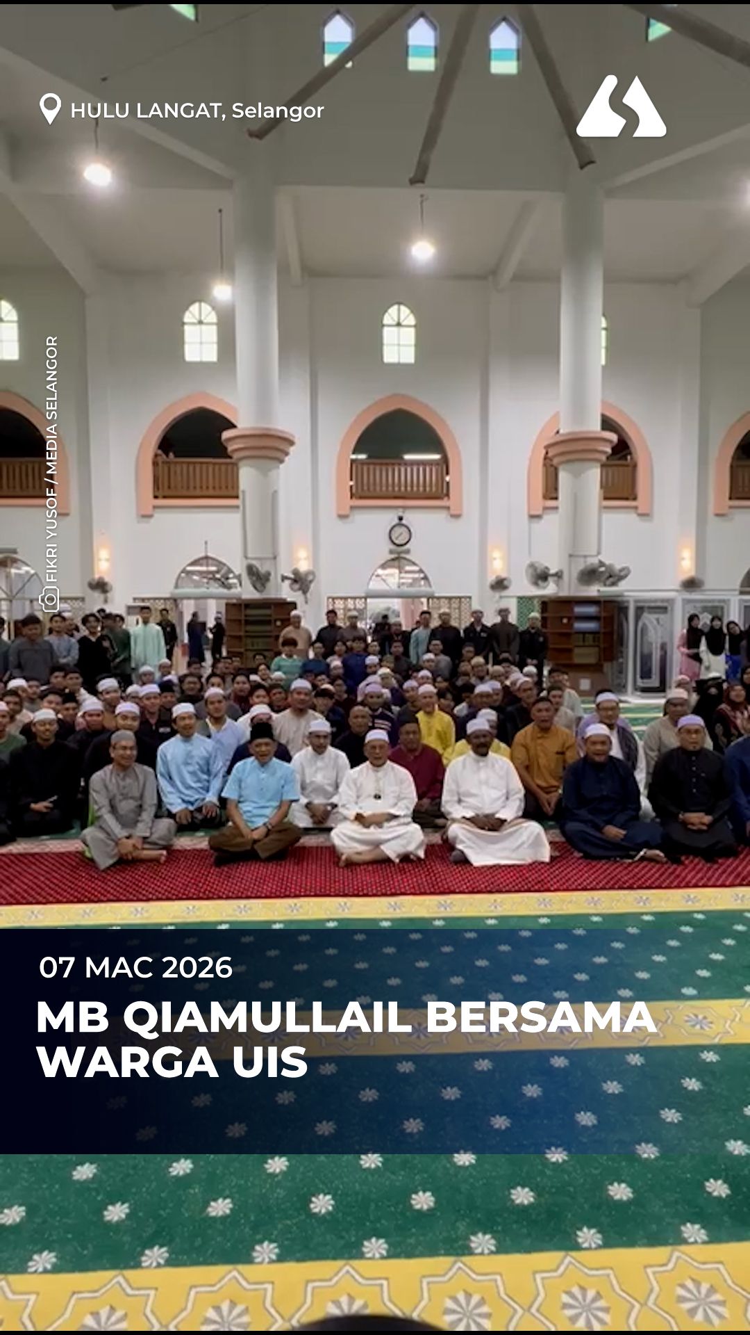 MB Qiamullail bersama warga UIS