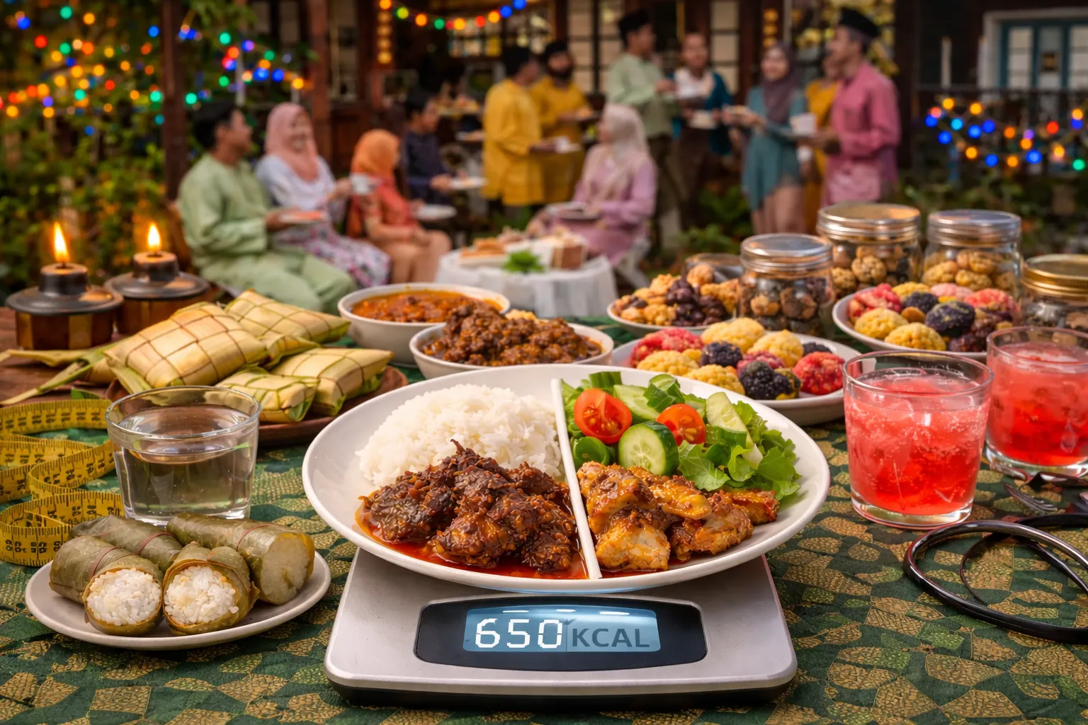 Jangan ‘tewas di meja makan’, kawal kalori juadah Aidilfitri