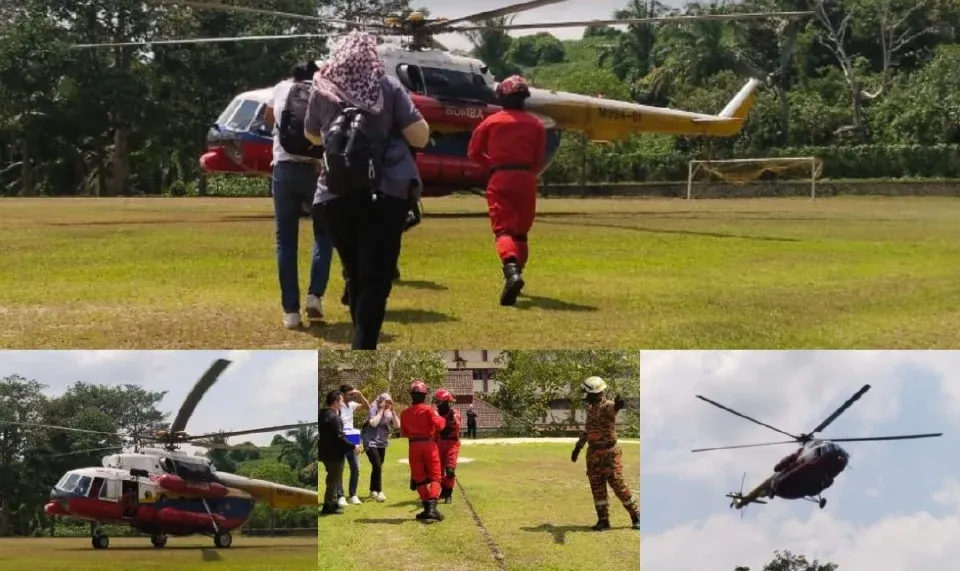 Bomba laksana penerbangan ihsan bantu pemindahan organ