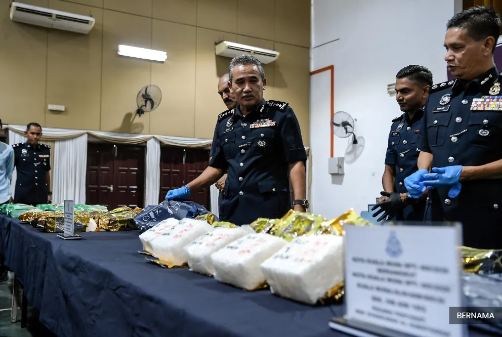 Kedah cops seize over RM3m worth of syabu in Kota Kuala Muda