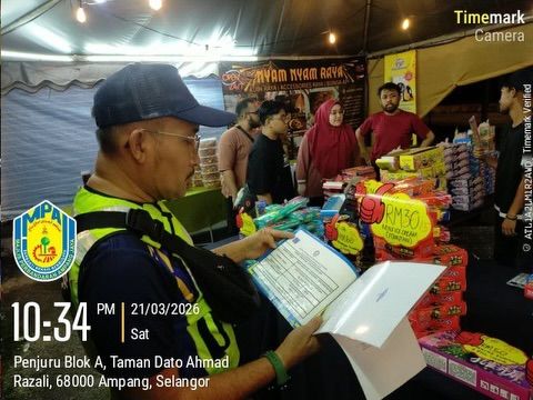MPAJ perketat pemantauan jualan lemang, bunga api sempena Aidilfitri