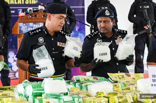 Police foil three drug syndicates, seize drugs worth over RM180m