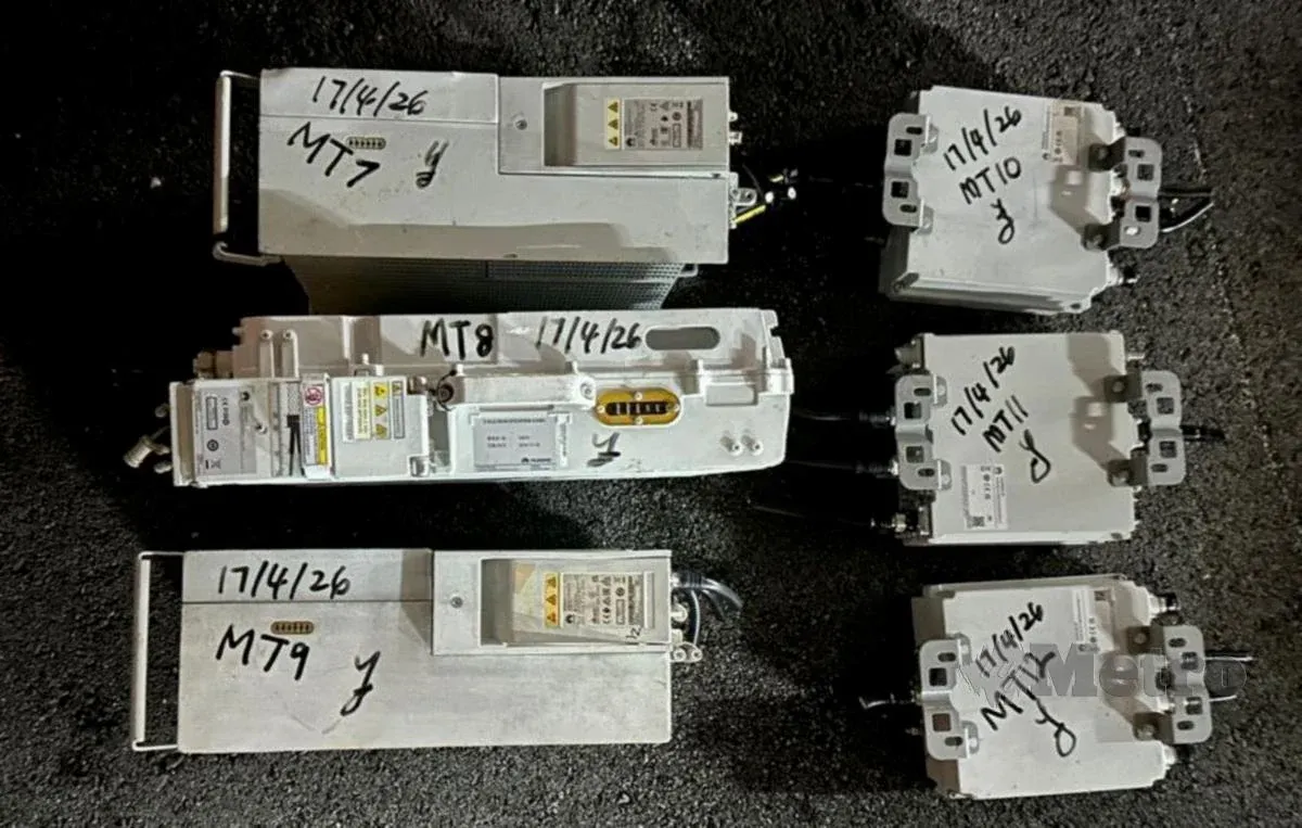 தொலைத்தொடர்பு கோபுர சாதனங்களைத் திட்டமிட்டுத் திருடியதாக சந்தேகிக்கப்படும்  ஆறு பேர்  கைது