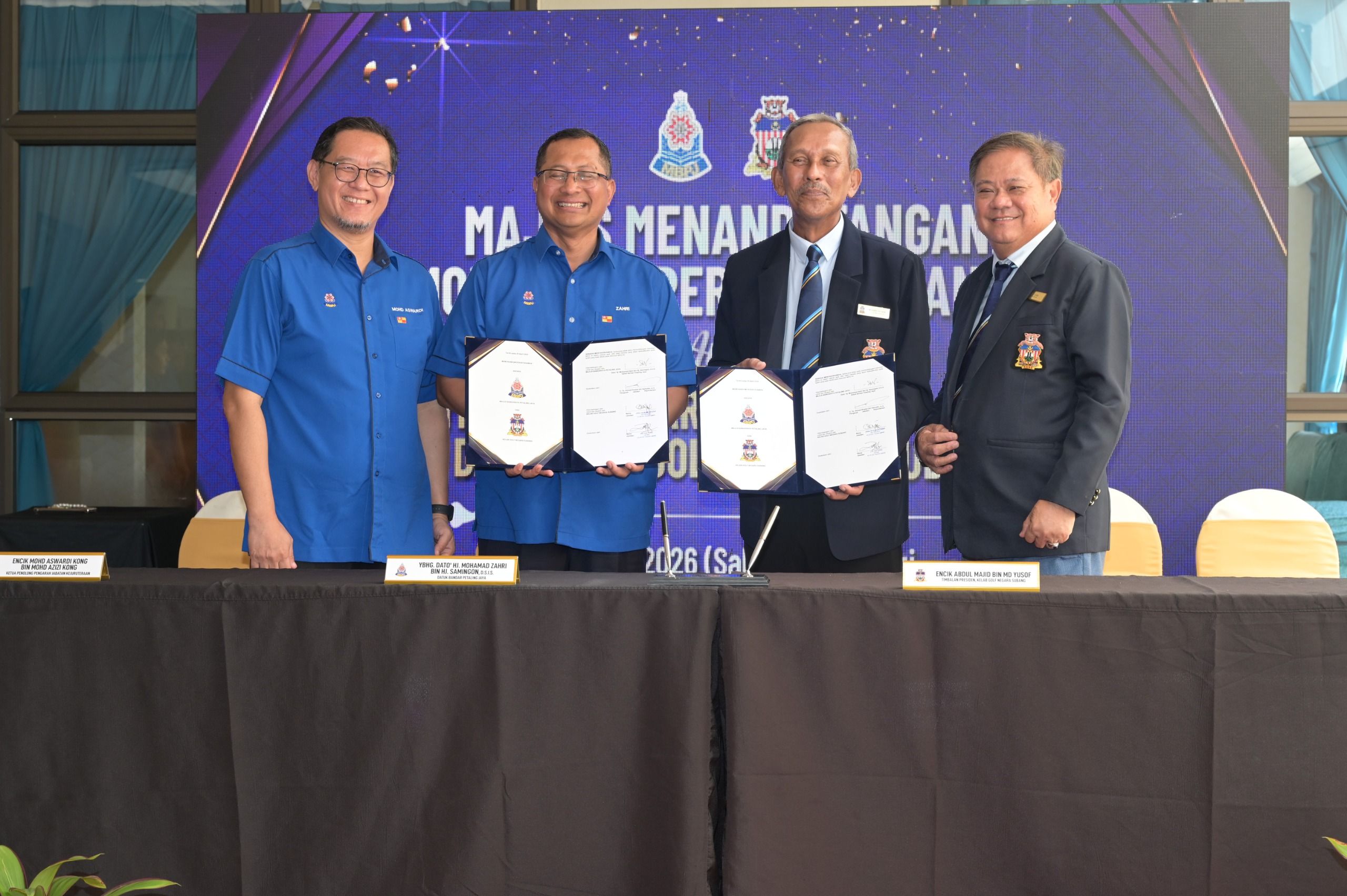 MBPJ-KGNS meterai MoU projek tebatan banjir Kelana Jaya