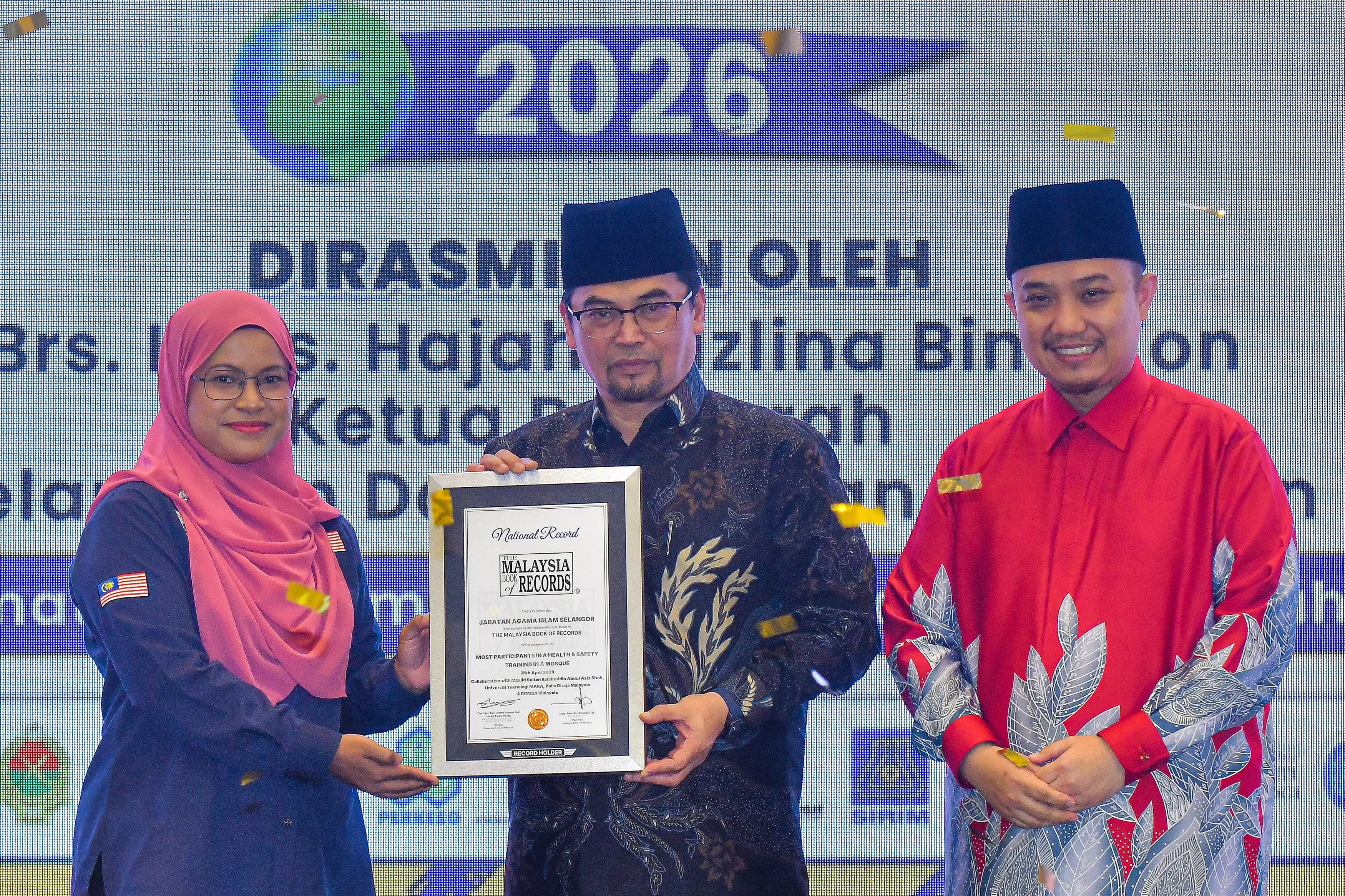 JAIS catat rekod MBOR himpun 500 peserta jalani latihan keselamatan masjid