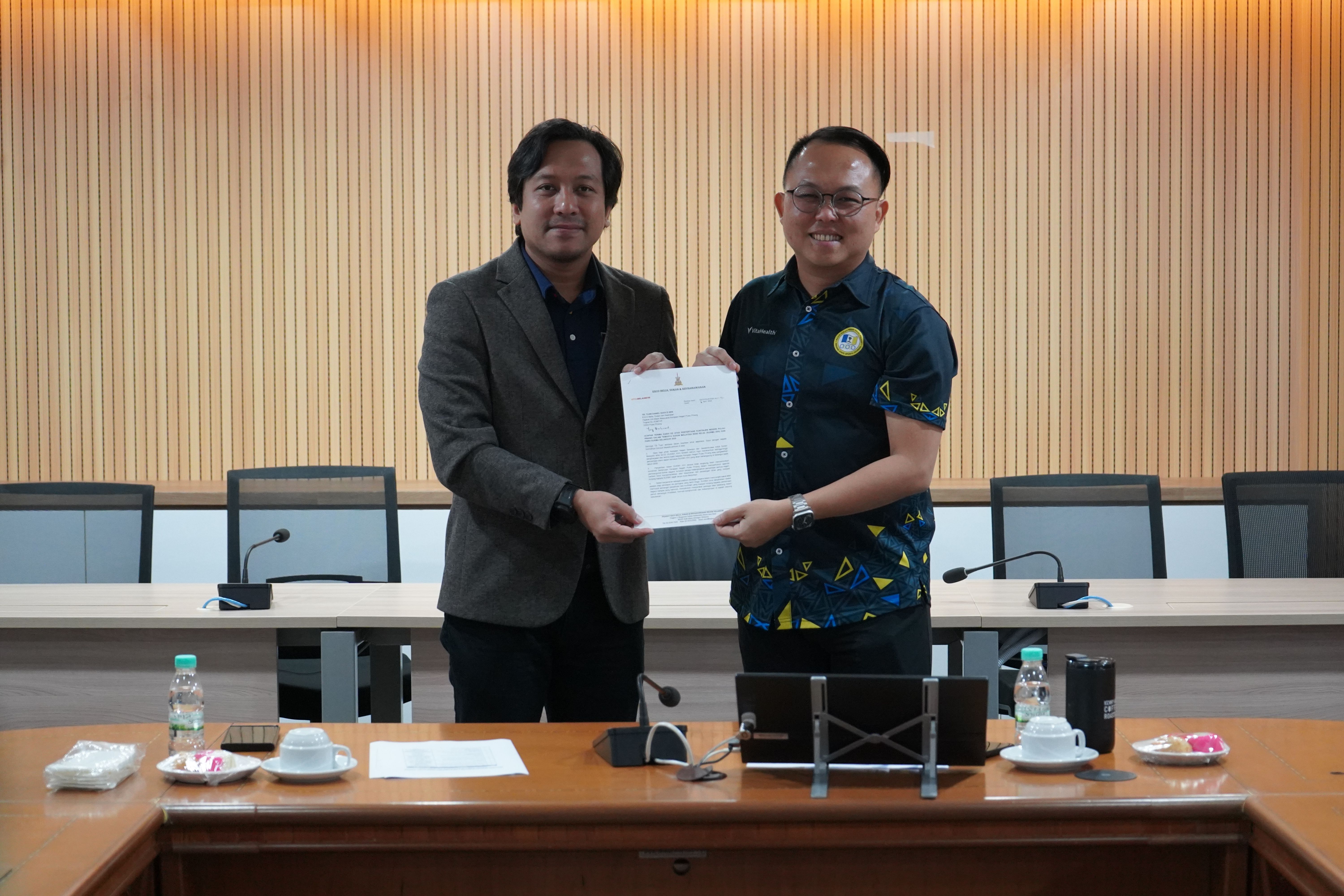 Pulau Pinang negeri ketujuh terima jemputan rasmi SUKMA Selangor 2026