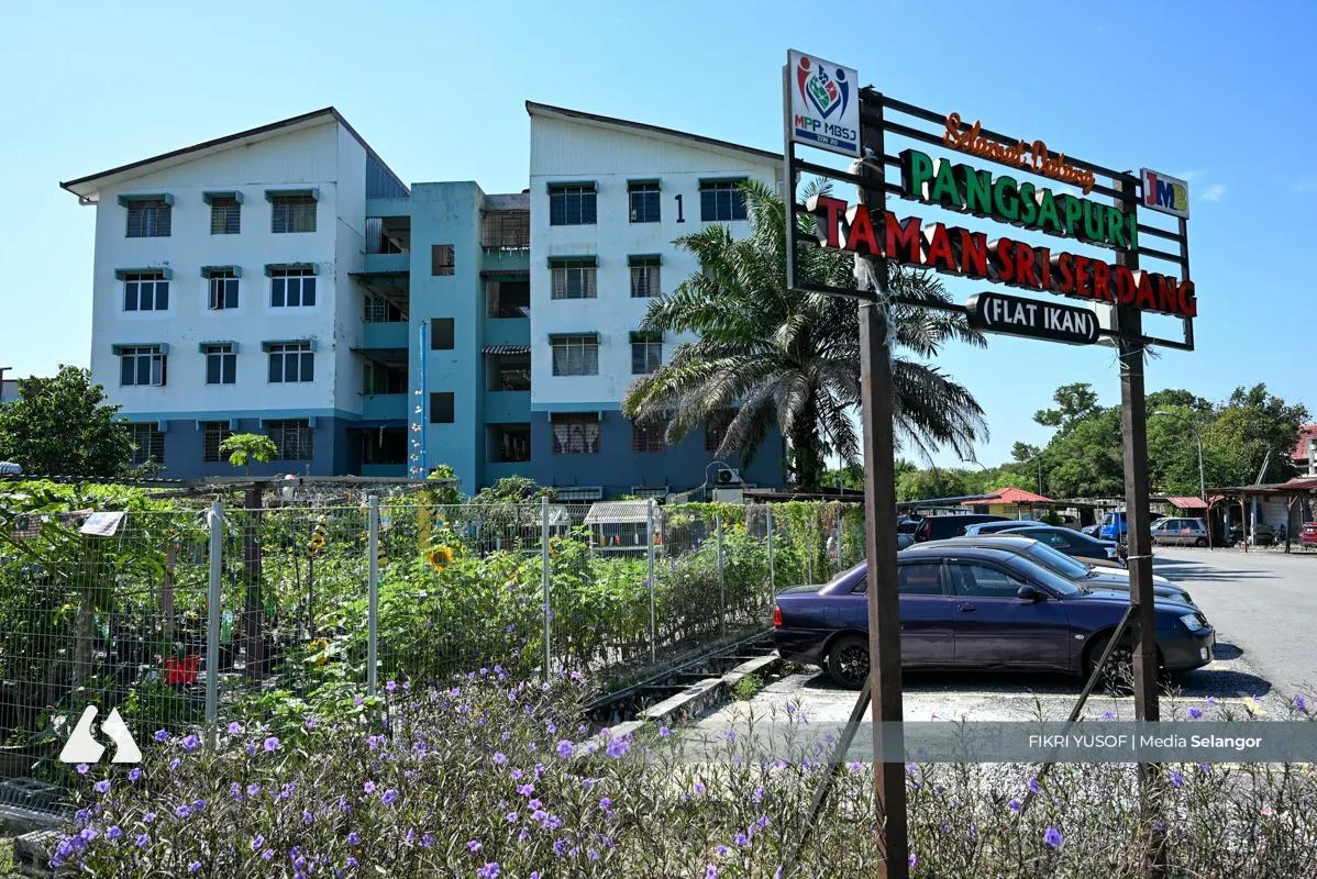 Flat Ikan Sri Serdang model pertanian bandar berjaya