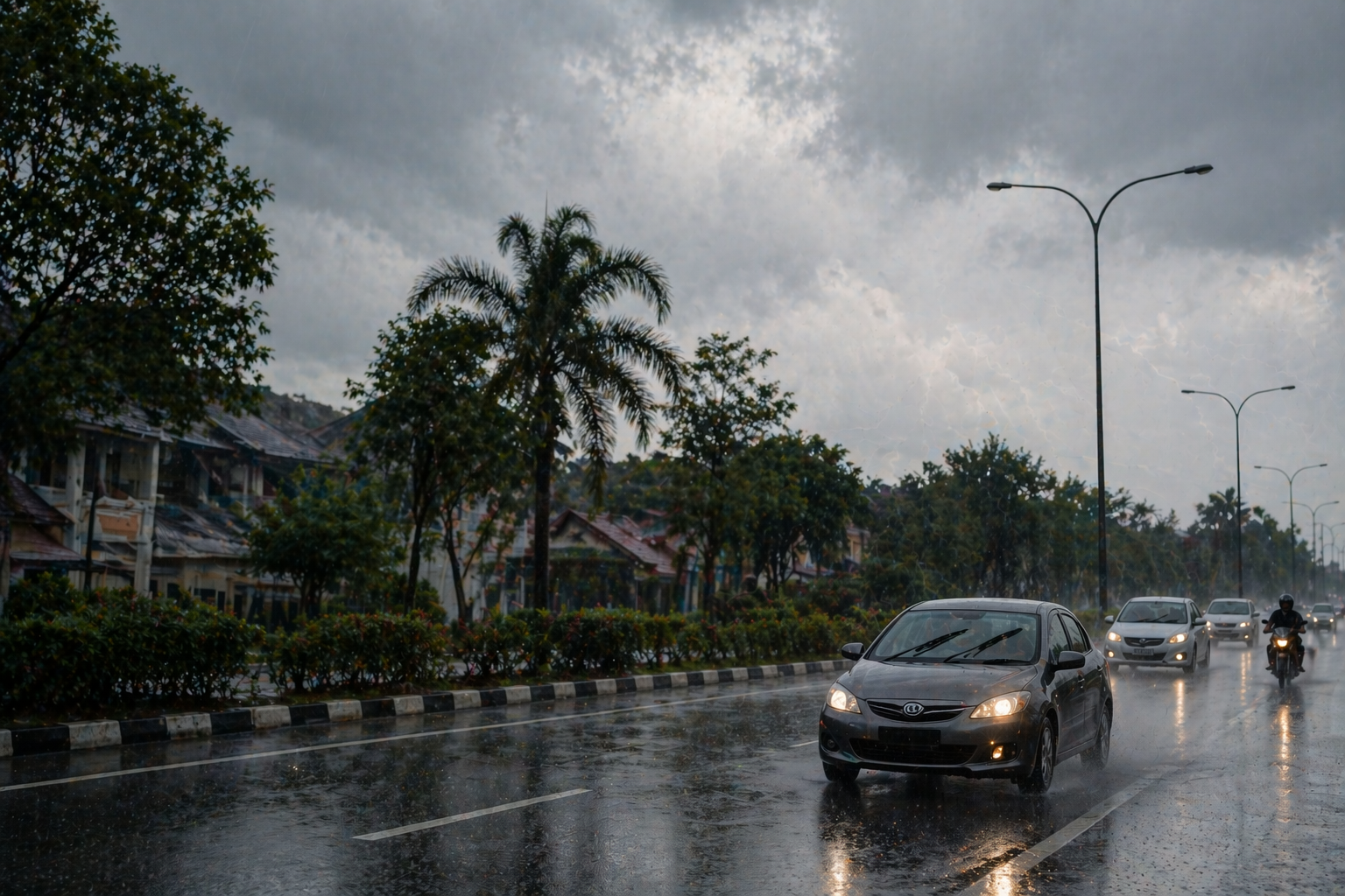 Amaran ribut petir di beberapa negeri hingga tengah hari ini