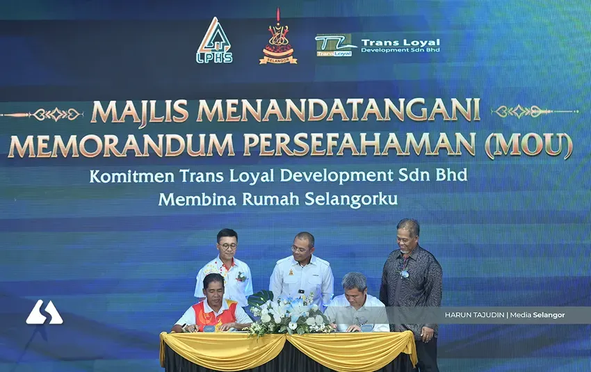 சிலாங்கூர் வீடமைப்பு மற்றும் சொத்து வாரியத்துடன் (LPHS)  டிரான்ஸ் லோயல் டெவலப்மென்ட்  நிறுவனம் புரிந்துணர்வு ஒப்பந்தம்