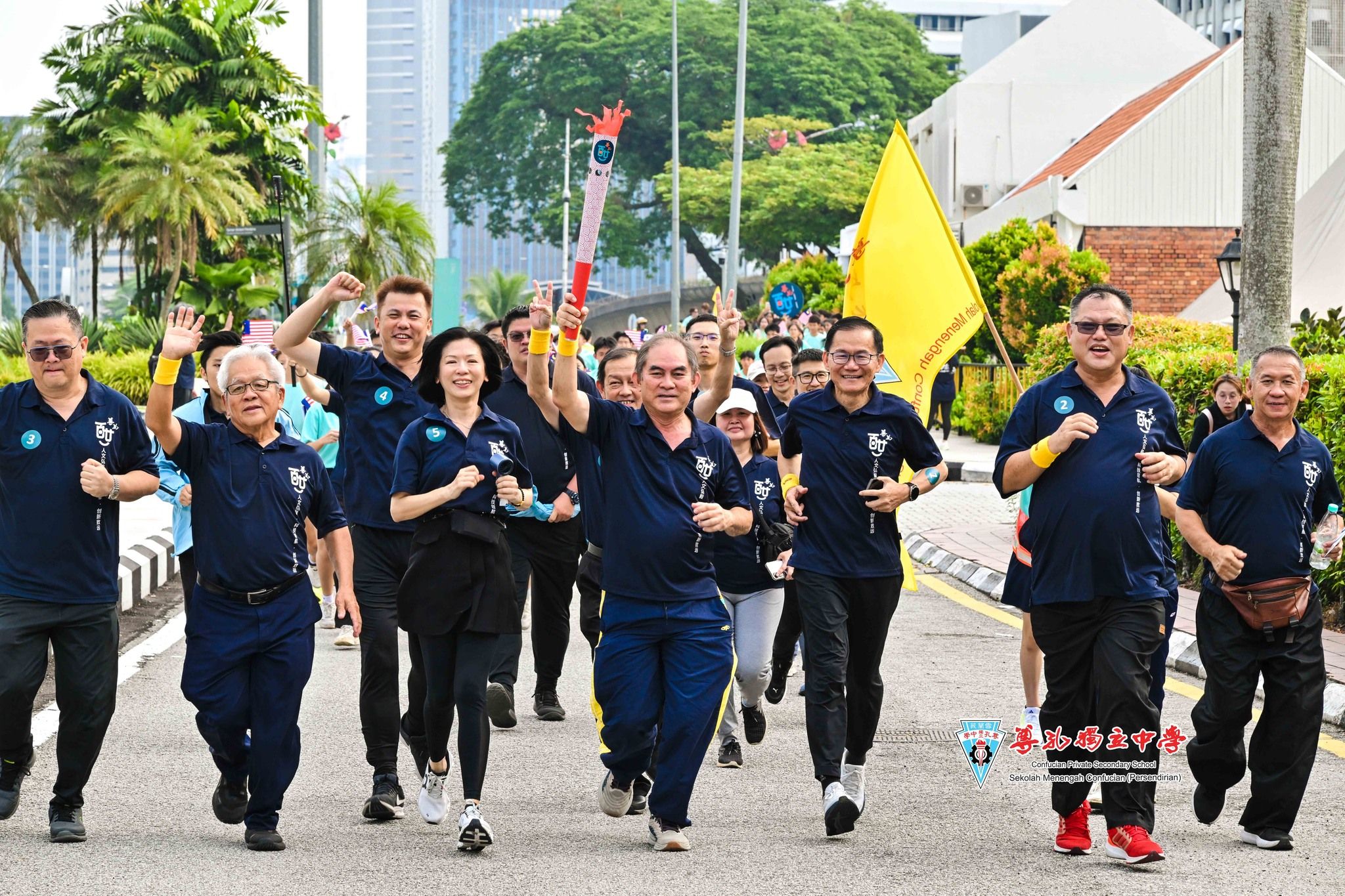 尊孔独中120周年火炬行  缅怀创校先贤与华社历史