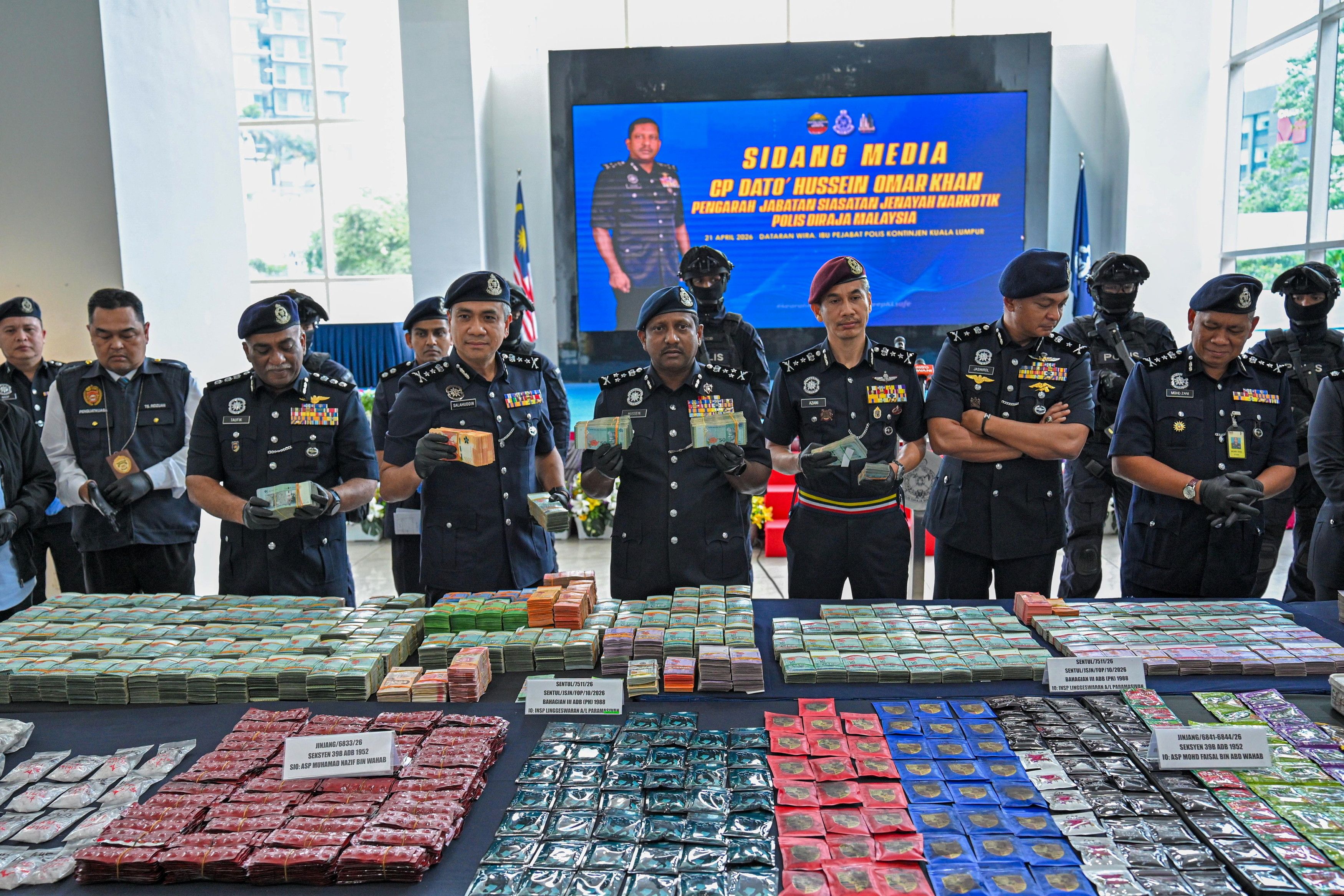 Polis tumpas sindiket dadah di Lembah Klang, sita harta RM14.15 juta