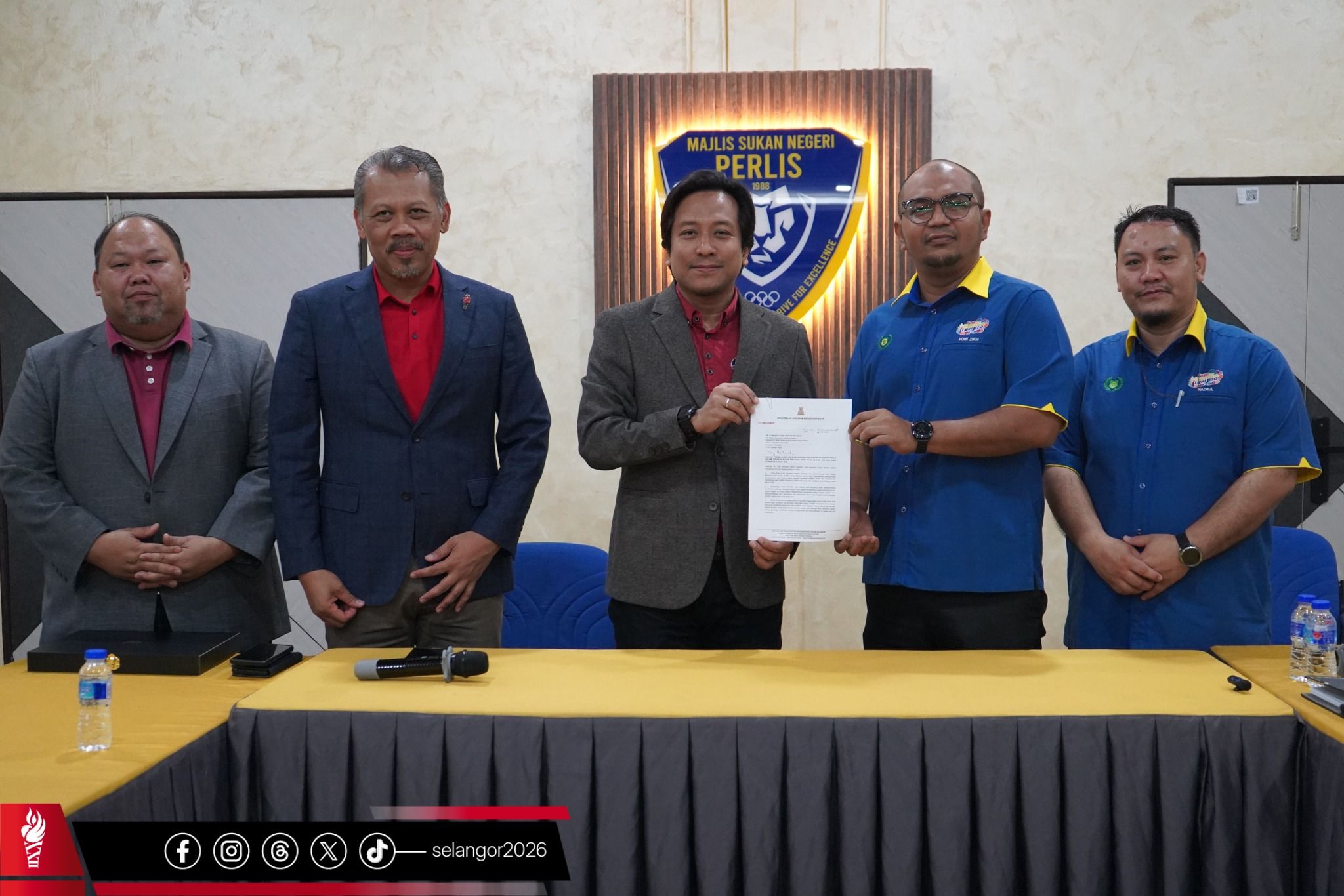 Delegasi SUKMA Selangor berkunjung ke Perlis, Kedah sampaikan jemputan rasmi