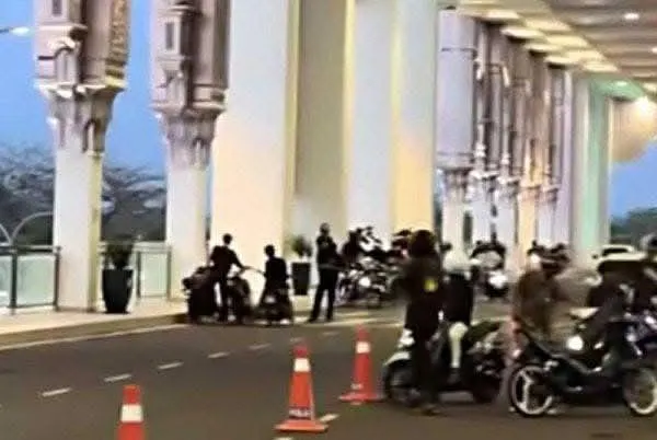 丹机场飙摩托已妥善处理  三方联手加强执法与防范