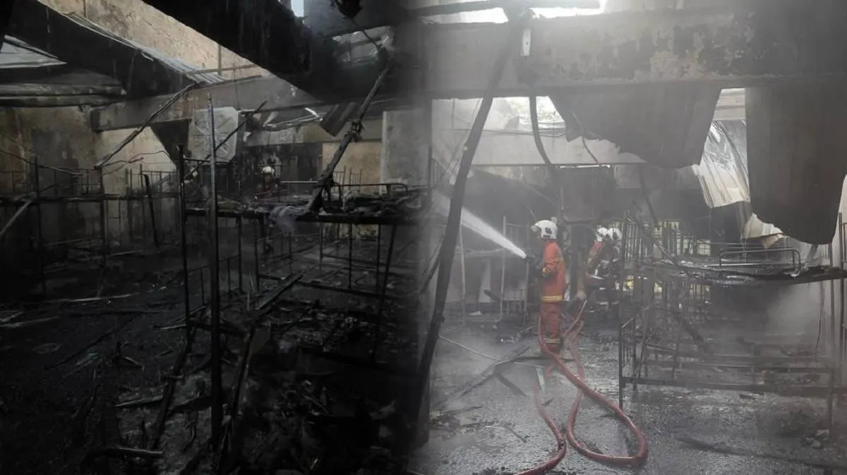 Asrama maahad tahfiz terbakar, 18 pelajar, guru selamat