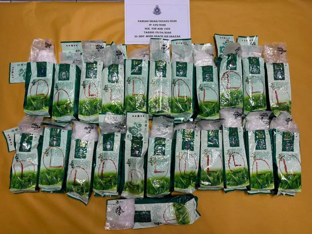 Polis tumpas sindiket dadah Lembah Klang, rampasan RM8.6 juta