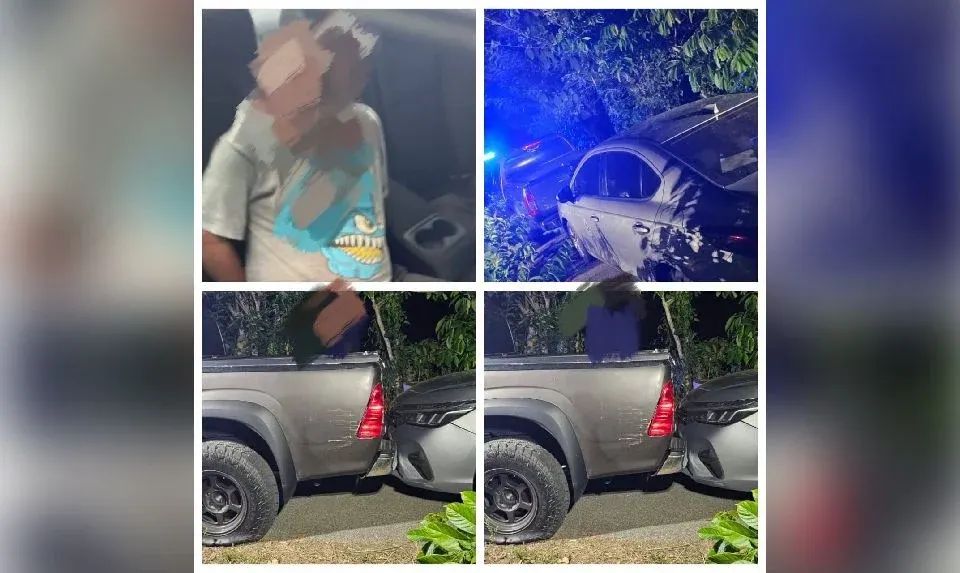 Lelaki miliki 13 rekod jenayah ditahan selepas rempuh kenderaan polis