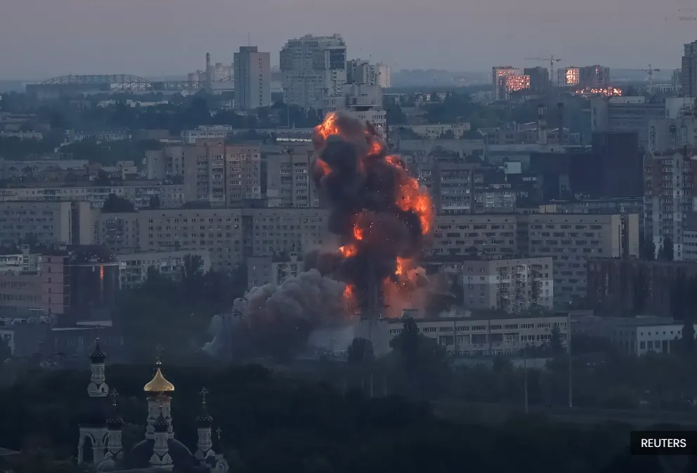 Russia strikes Kyiv with massive missile, drone attack