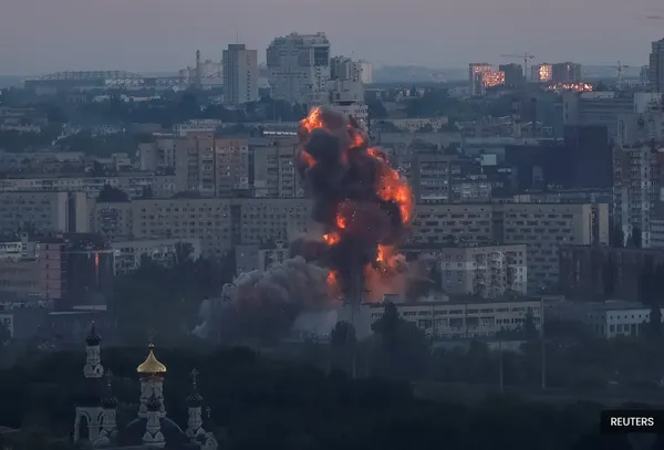 Russia strikes Kyiv with massive missile, drone attack