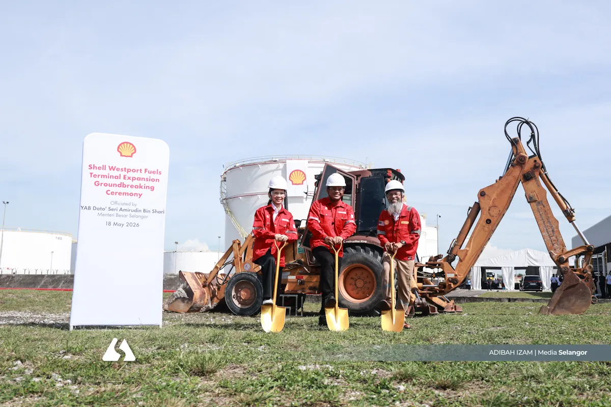 MB rasmi perluasan terminal Shell di Westport, tingkat kapasiti simpanan bahan api