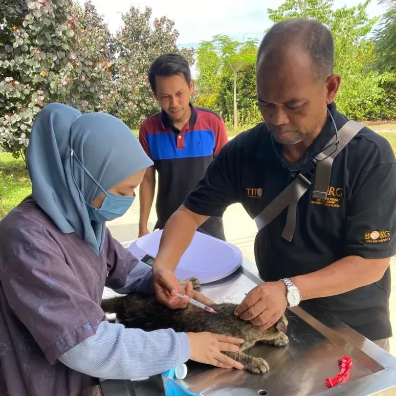 17 kucing divaksin di Taman Kucing Klang